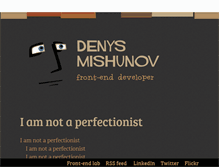 Tablet Screenshot of mishunov.me